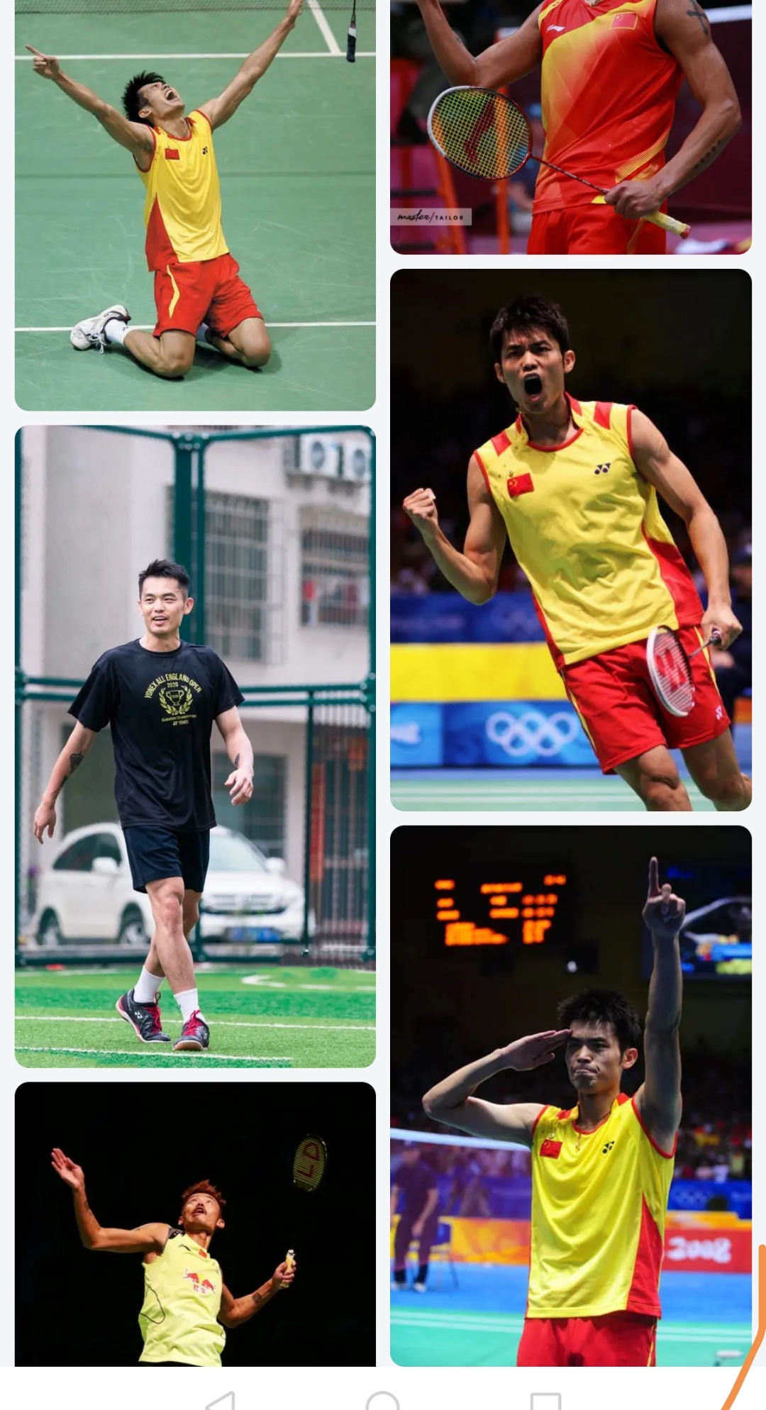 丹麦羽毛球队完胜英格兰羽毛球队，林丹高光表现