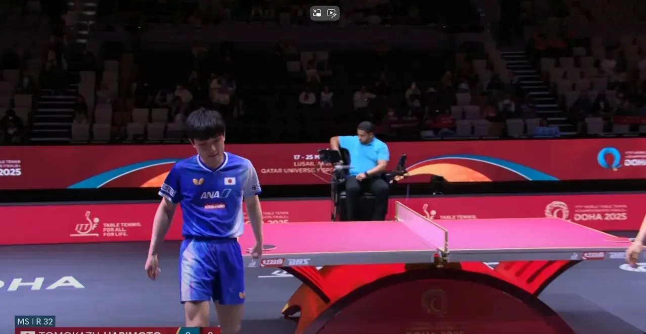 比利时乒乓球队碾压日本乒乓球队，张本智和送出助攻